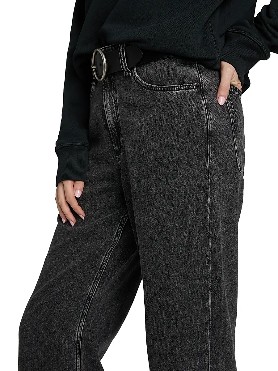 rag & bone Women's Featherweight Logan High-Rise Wide-Leg Jeans | Thumbnail 6 rag & bone Women's Featherweight Logan High-Rise Wide-Leg Jeans | Thumbnail 6