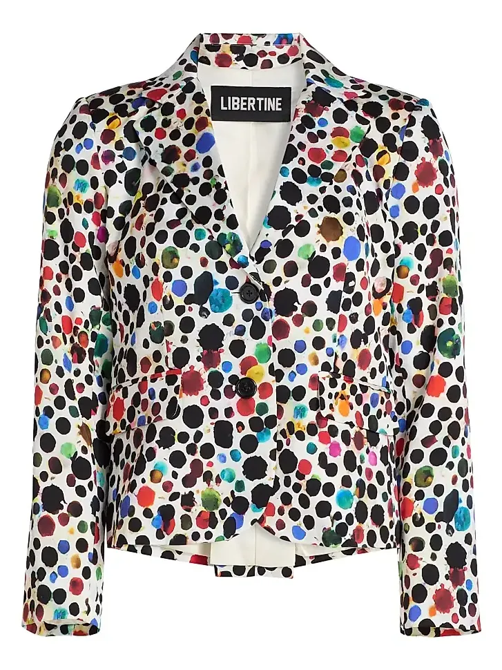 Women's Orpheus Silk-Blend Short Jacket Women's Orpheus Silk-Blend Short Jacket