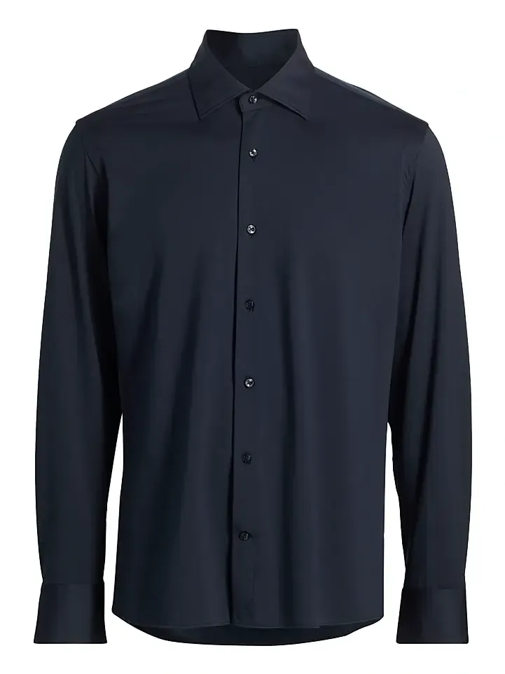 Men's COLLECTION Stretch Solid Shirt Men's COLLECTION Stretch Solid Shirt