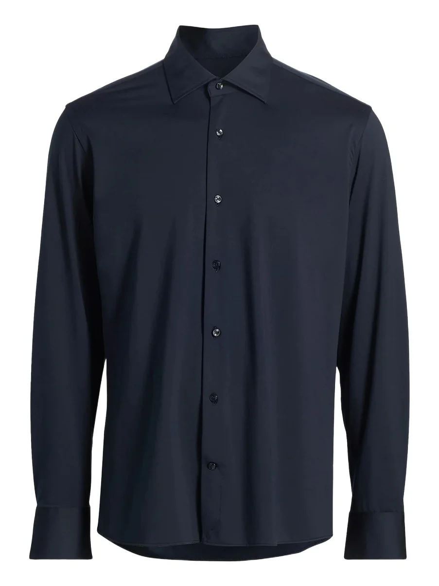 Men's COLLECTION Stretch Solid Shirt Men's COLLECTION Stretch Solid Shirt