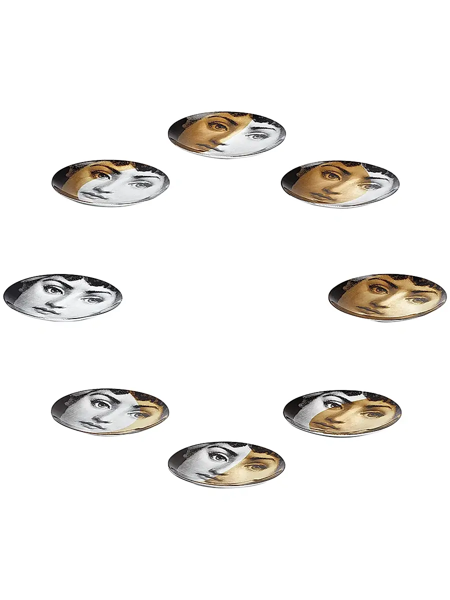 FORNASETTI Moon Phase Plates 8-Piece Set | Thumbnail 2
