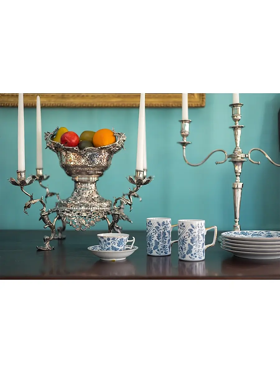 Mottahedeh Sacred Bird & Butterfly Porcelain Mug | Thumbnail 3 Mottahedeh Sacred Bird & Butterfly Porcelain Mug | Thumbnail 3