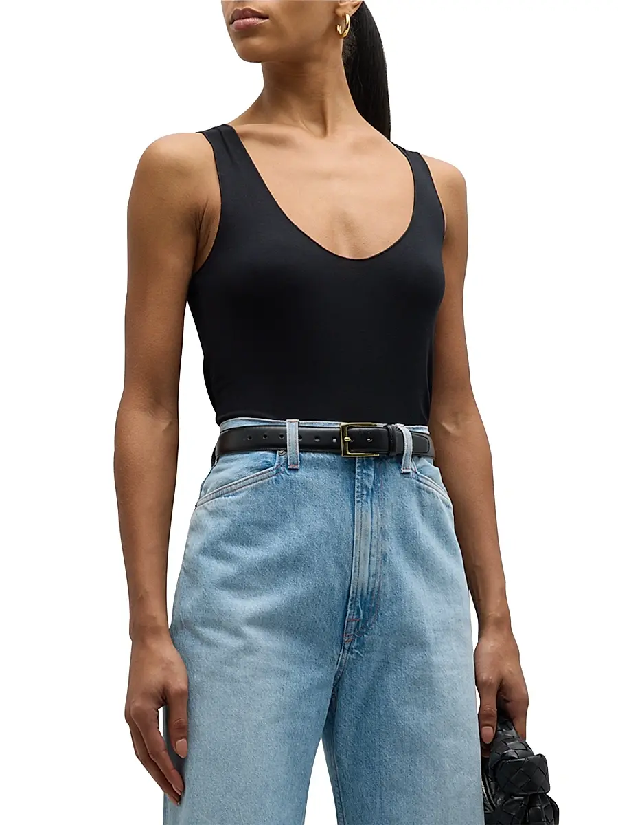 MAJESTIC FILATURES Women's Soft Touch Marrow-Edge Tank | Thumbnail 3 MAJESTIC FILATURES Women's Soft Touch Marrow-Edge Tank | Thumbnail 3