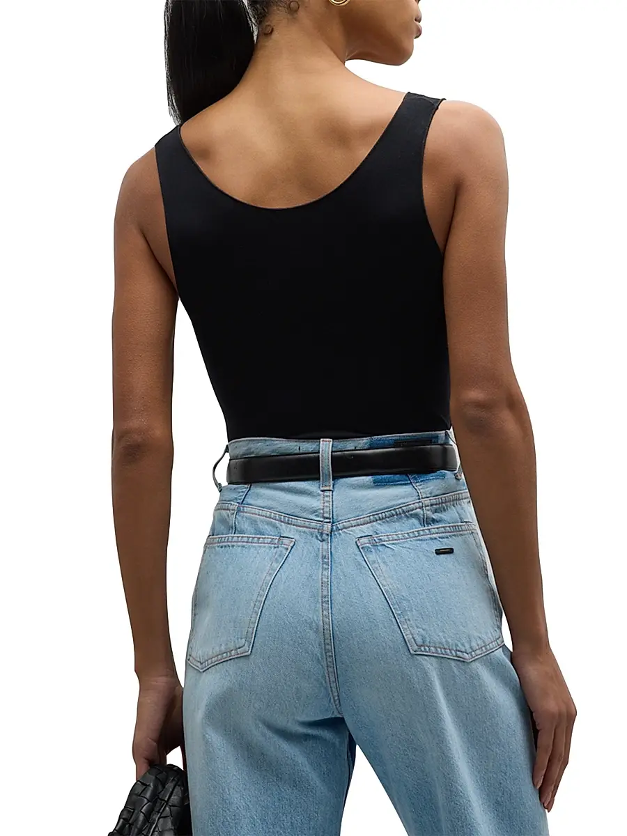 MAJESTIC FILATURES Women's Soft Touch Marrow-Edge Tank | Thumbnail 4 MAJESTIC FILATURES Women's Soft Touch Marrow-Edge Tank | Thumbnail 4