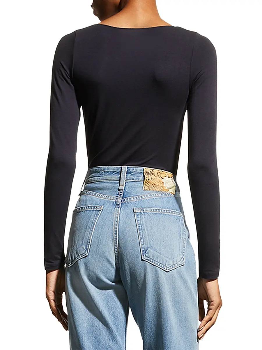 MAJESTIC FILATURES Women's Soft Touch Long-Sleeve Top | Thumbnail 4