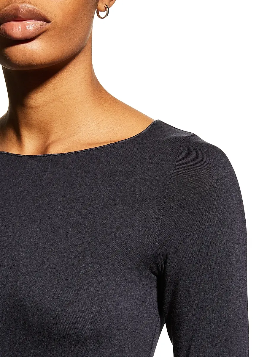 MAJESTIC FILATURES Women's Soft Touch Long-Sleeve Top | Thumbnail 5