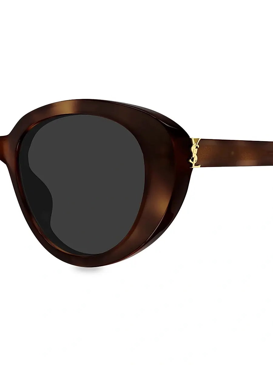 Saint Laurent Women's 55MM Oval Sunglasses | Thumbnail 3 Saint Laurent Women's 55MM Oval Sunglasses | Thumbnail 3