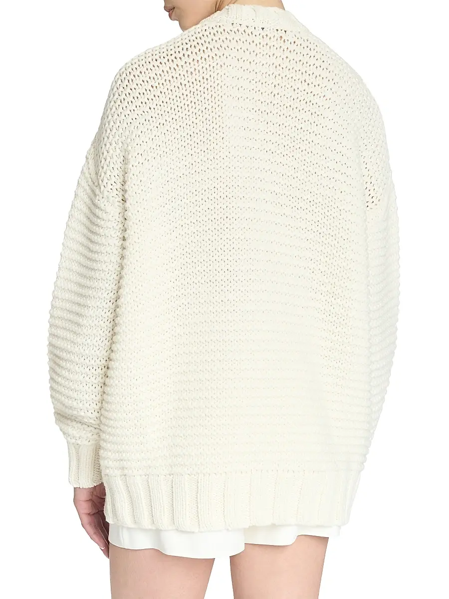 Malo Women's Emma Crewneck Cashmere Sweater | Thumbnail 4 Malo Women's Emma Crewneck Cashmere Sweater | Thumbnail 4