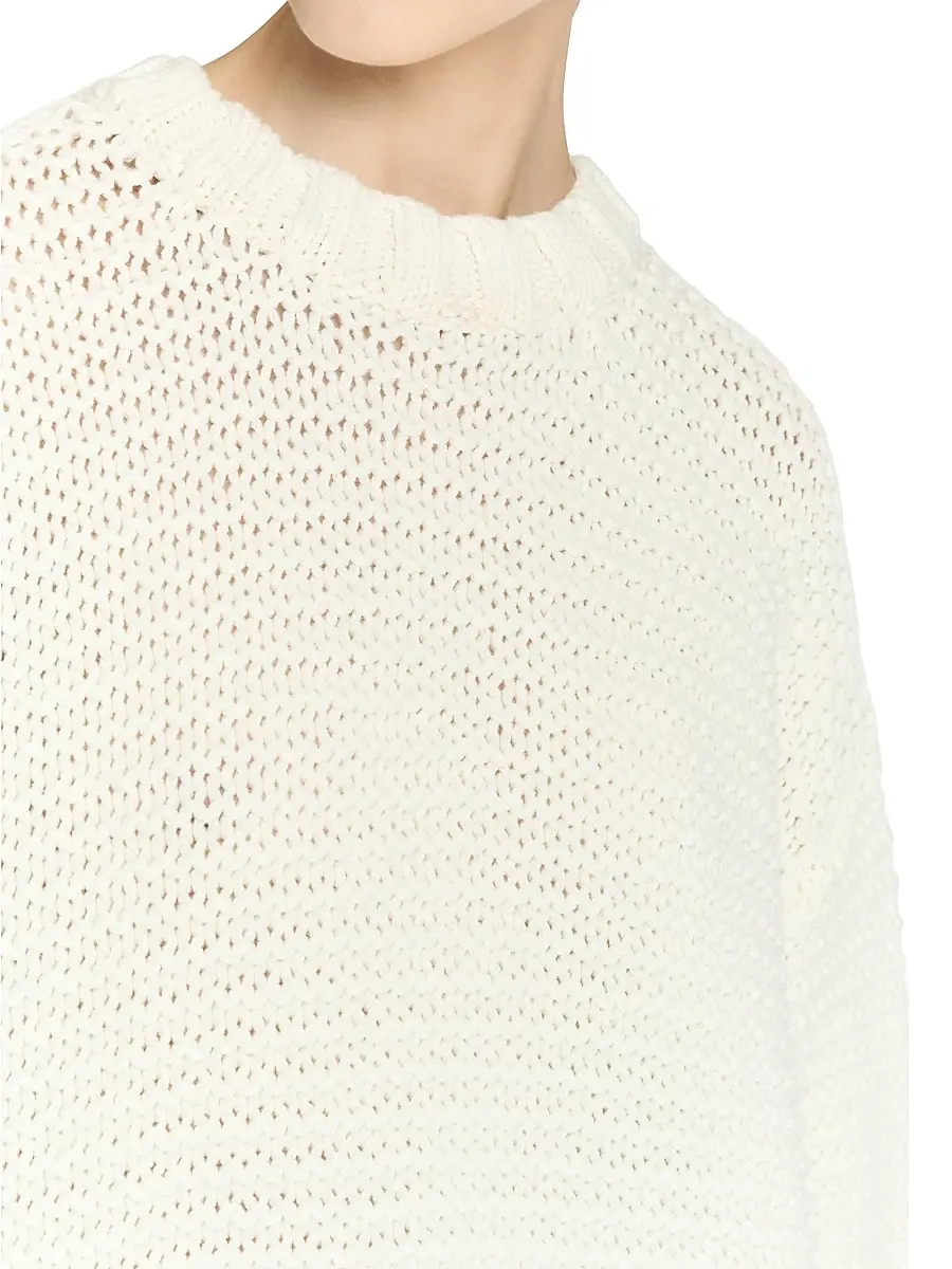 Malo Women's Emma Crewneck Cashmere Sweater | Thumbnail 5 Malo Women's Emma Crewneck Cashmere Sweater | Thumbnail 5