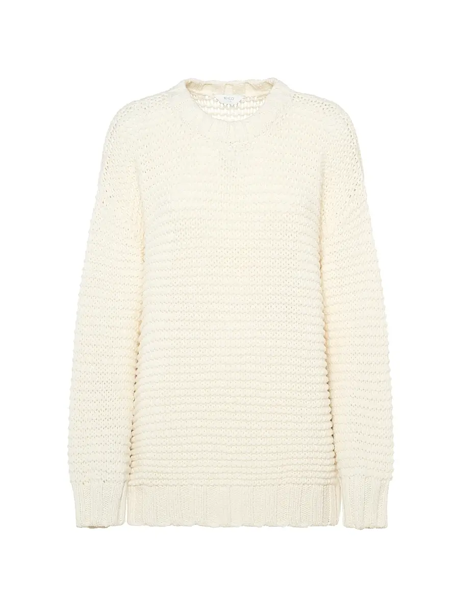 Malo Women's Emma Crewneck Cashmere Sweater