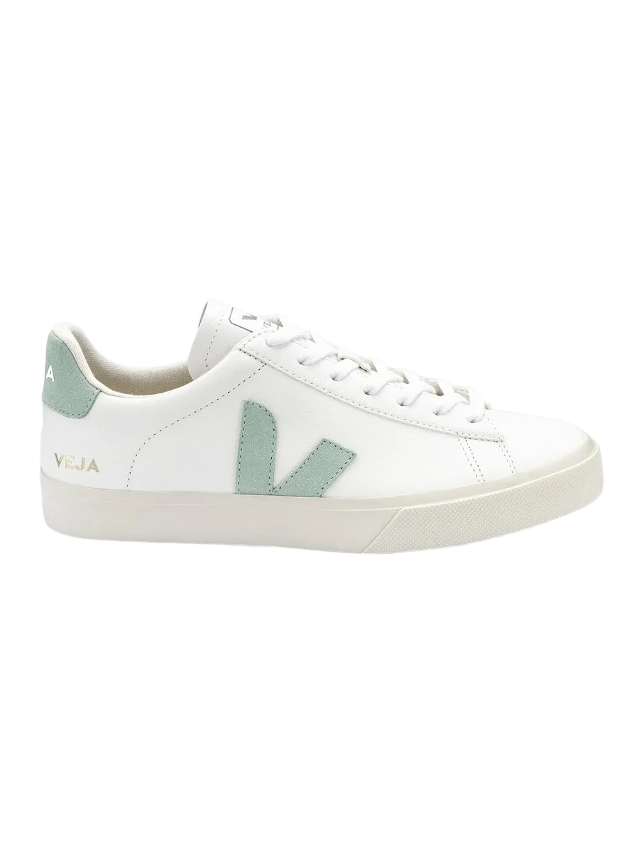 Veja Women's Women's's Campo Leather-Trim Low-Top Sneakers Sneakers