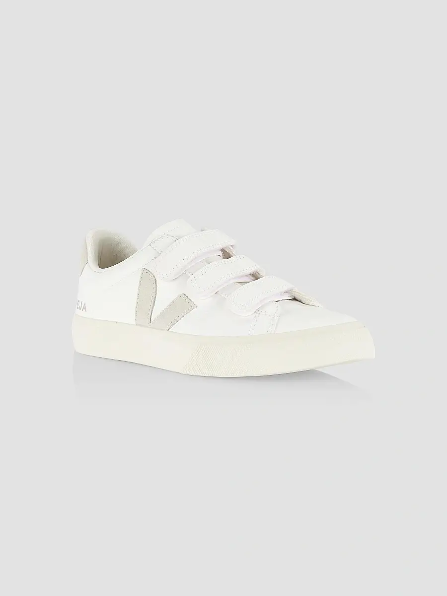 Veja Women's Recife Logo Leather Sneakers | Thumbnail 2 Veja Women's Recife Logo Leather Sneakers | Thumbnail 2