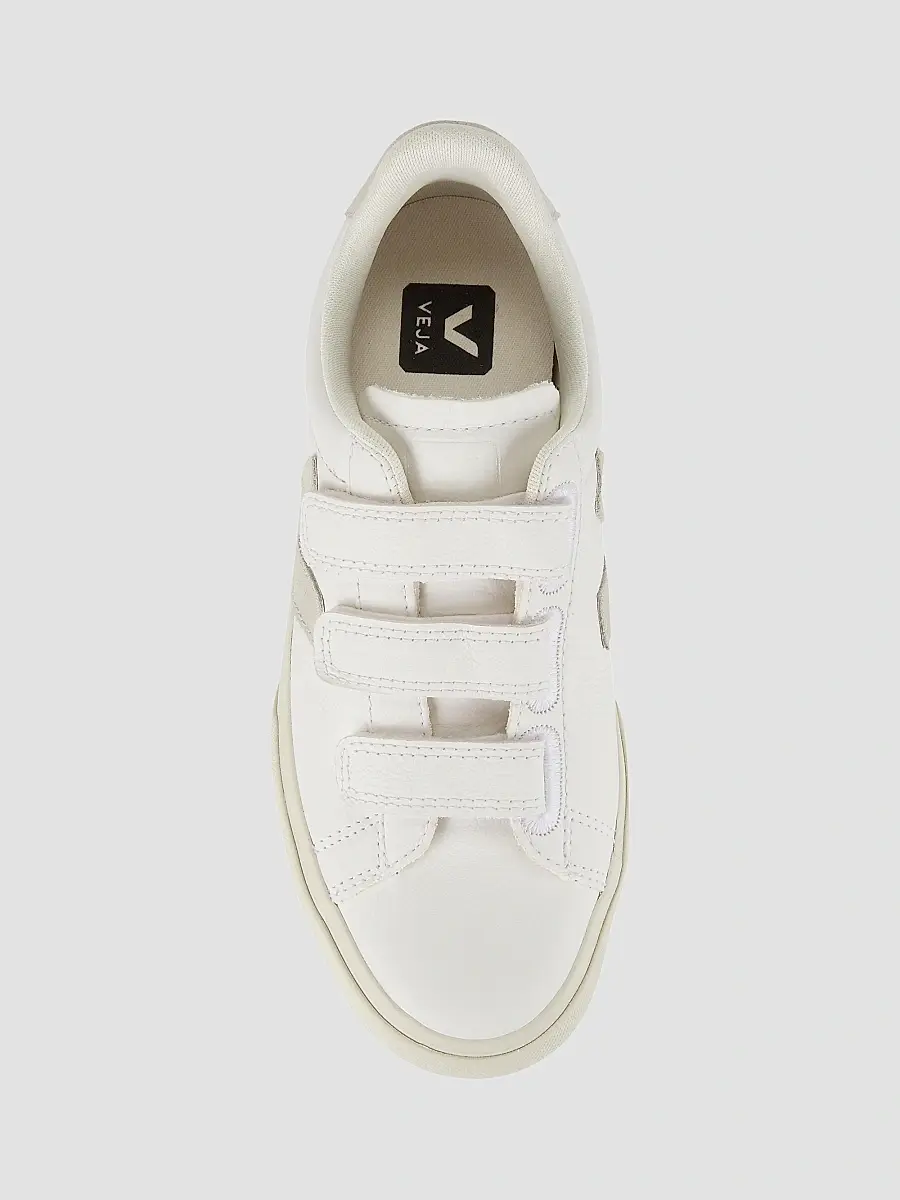 Veja Women's Recife Logo Leather Sneakers | Thumbnail 5 Veja Women's Recife Logo Leather Sneakers | Thumbnail 5