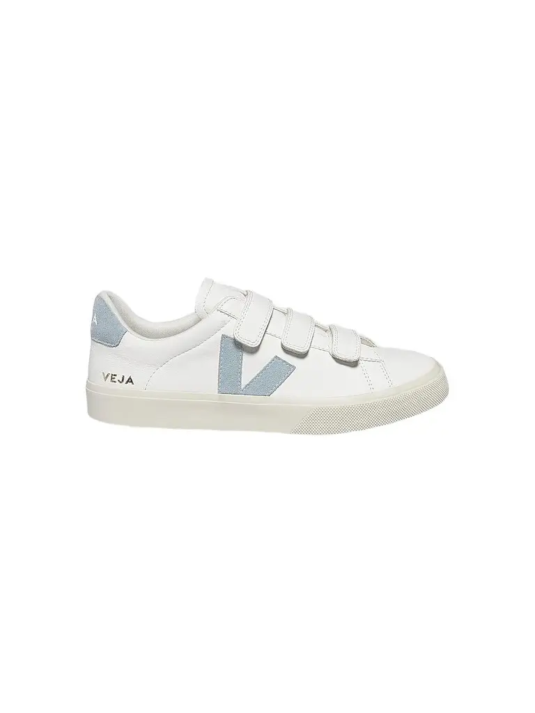 Veja Women's Recife Leather Low-Top Sneakers - Extra White Steel | Image 1 Veja Women's Recife Leather Low-Top Sneakers - Extra White Steel | Image 1