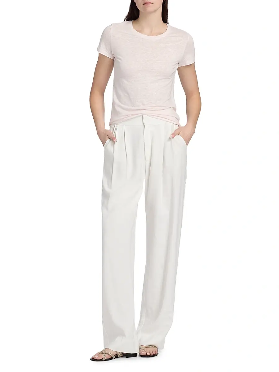 MAJESTIC FILATURES Women's Stretch-Linen T-Shirt | Thumbnail 2 MAJESTIC FILATURES Women's Stretch-Linen T-Shirt | Thumbnail 2