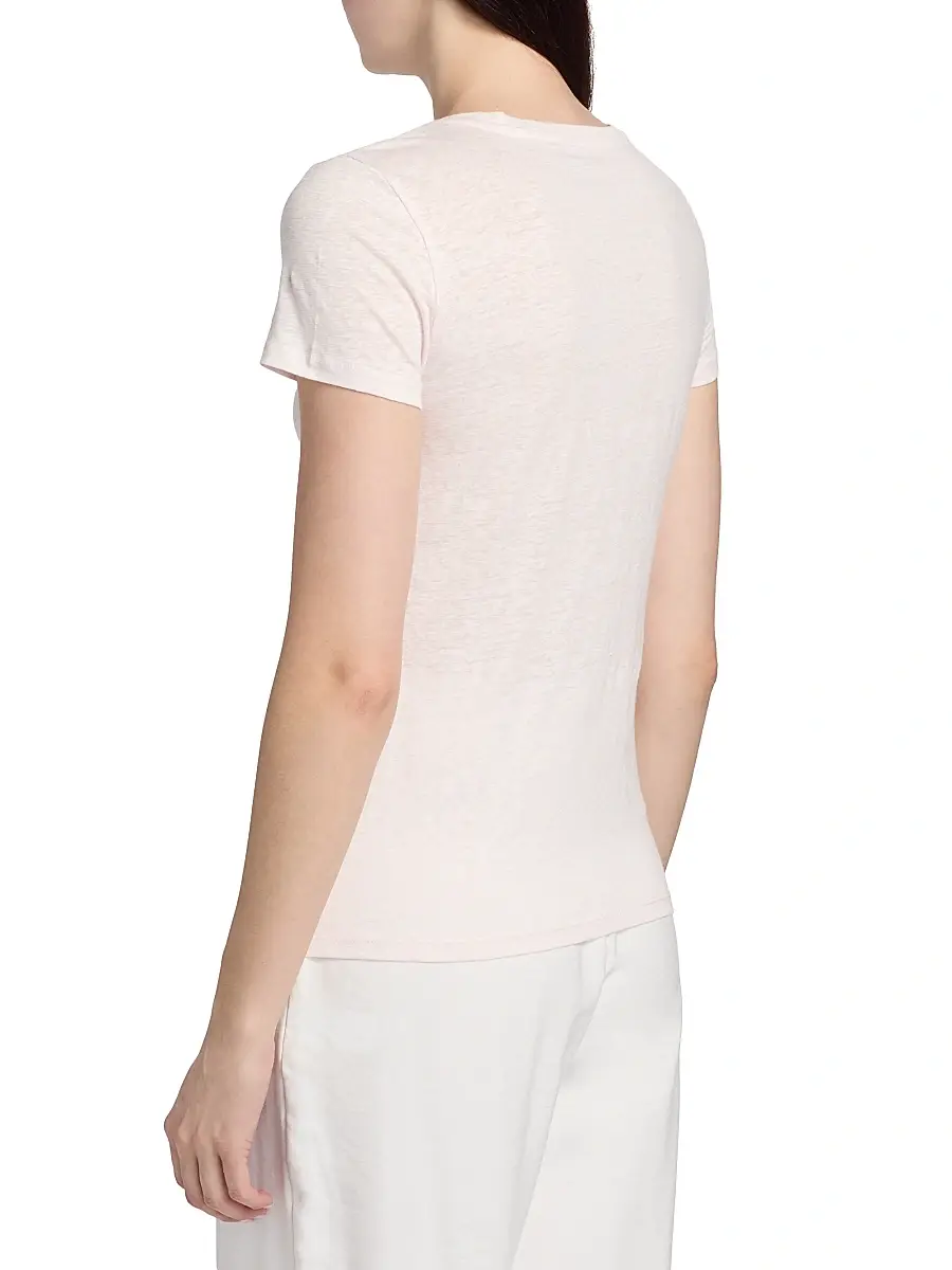 MAJESTIC FILATURES Women's Stretch-Linen T-Shirt | Thumbnail 5 MAJESTIC FILATURES Women's Stretch-Linen T-Shirt | Thumbnail 5