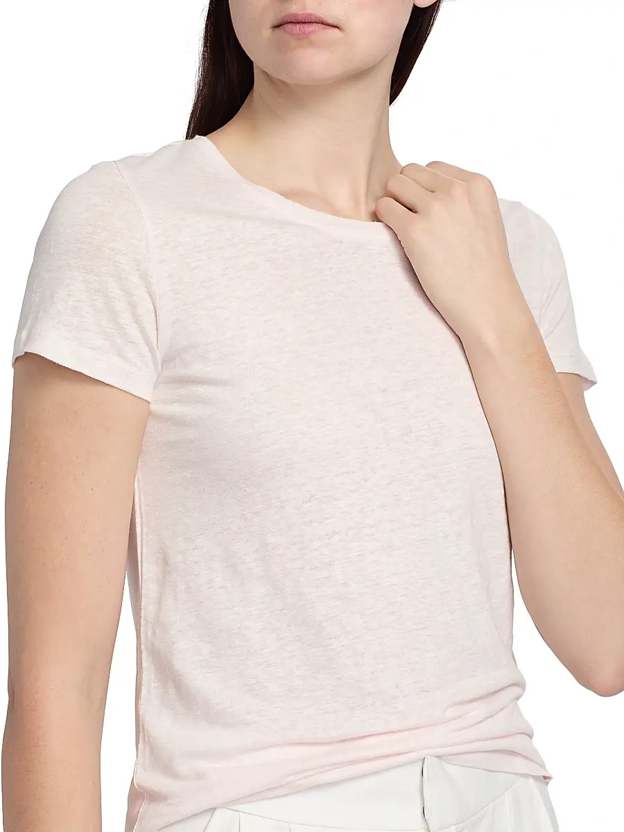 MAJESTIC FILATURES Women's Stretch-Linen T-Shirt | Thumbnail 6 MAJESTIC FILATURES Women's Stretch-Linen T-Shirt | Thumbnail 6