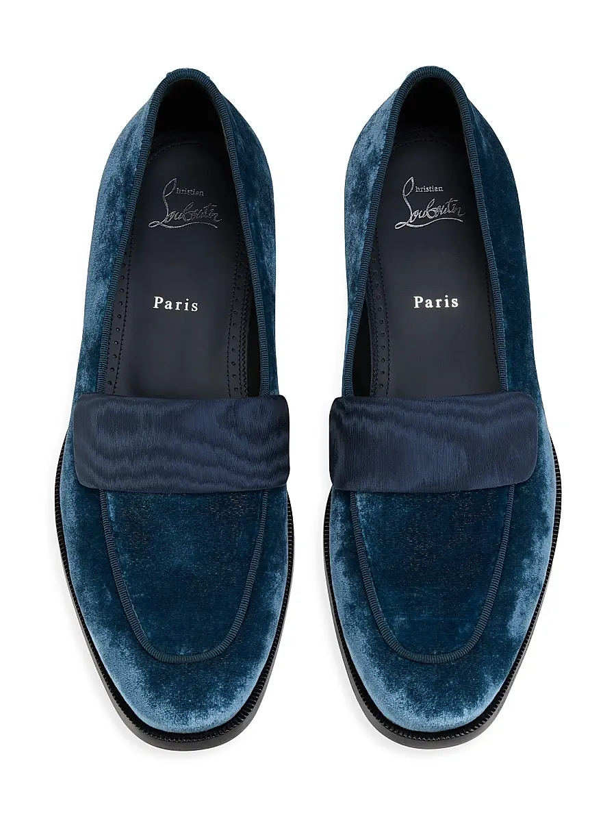 Christian Louboutin Men's O Louvre Loafers - Last Night | Thumbnail 4 Christian Louboutin Men's O Louvre Loafers - Last Night | Thumbnail 4