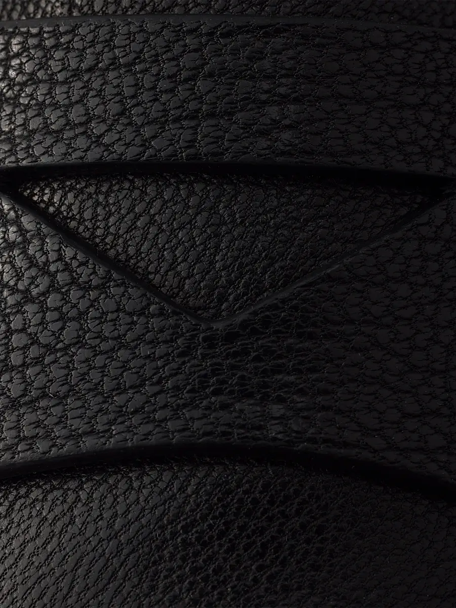 Prada Men's Leather Loafers - Black | Thumbnail 5