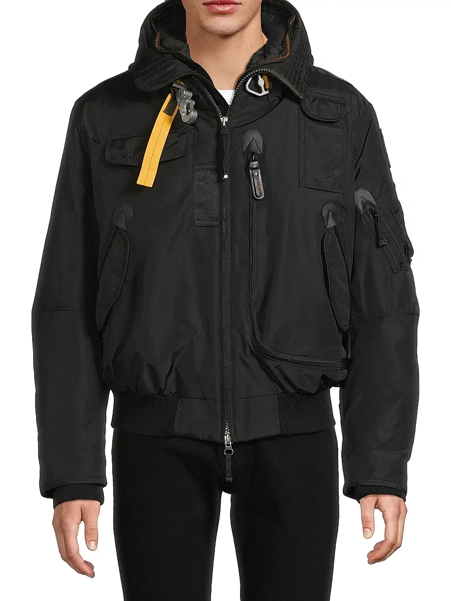 Parajumpers Men's Gobi Hooded Bomber Jacket | Thumbnail 3 Parajumpers Men's Gobi Hooded Bomber Jacket | Thumbnail 3