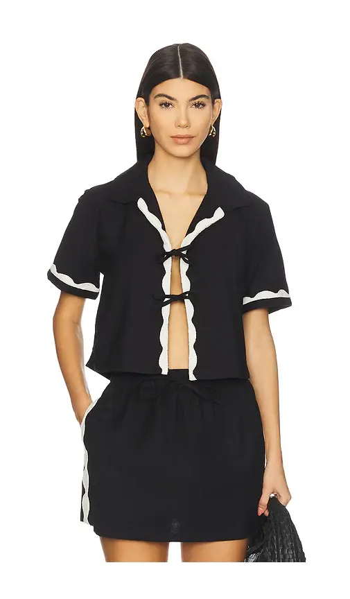Seafolly Tie Front Shirt | Image 1 Seafolly Tie Front Shirt | Image 1