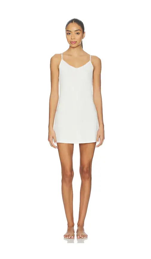 homebodii Pointelle Slip Dress | Image 1 homebodii Pointelle Slip Dress | Image 1