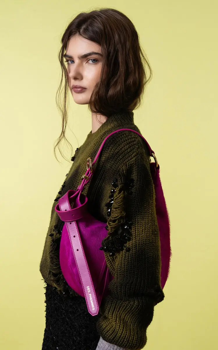DES_PHEMMES Tie Dye Maxi Wool Pullover | Thumbnail 2 DES_PHEMMES Tie Dye Maxi Wool Pullover | Thumbnail 2