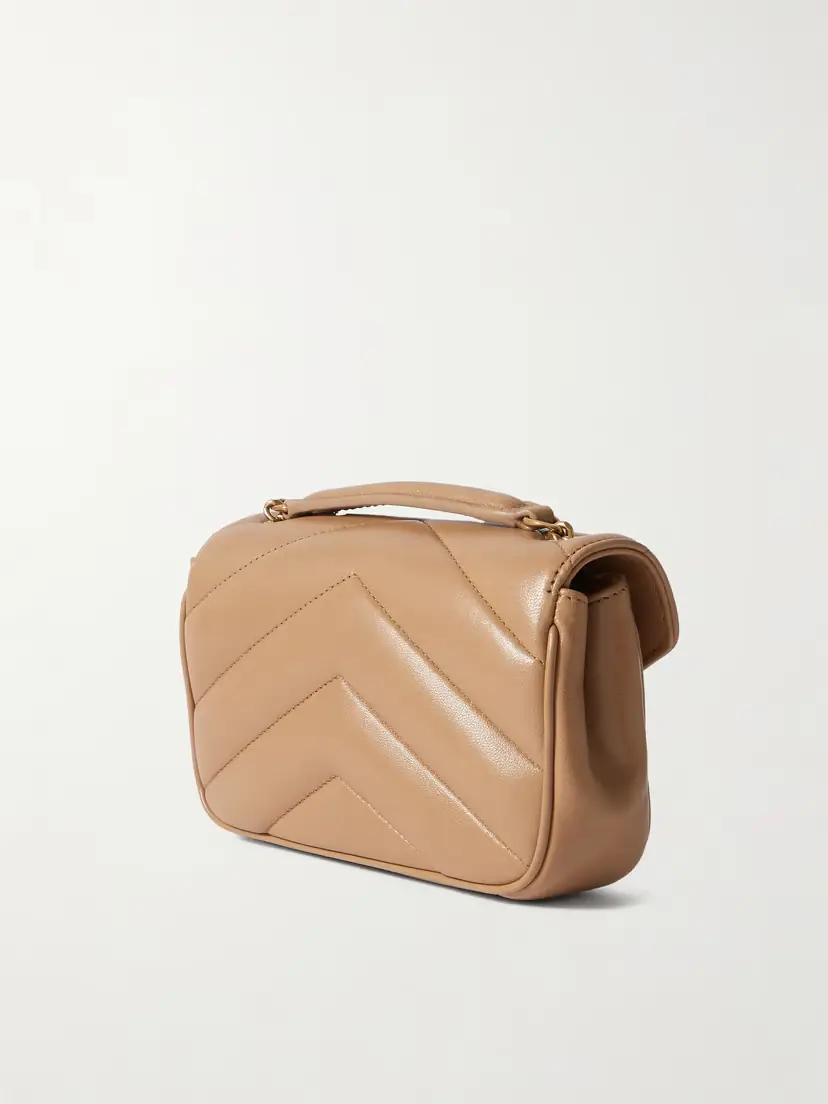 Saint Laurent Loulou Mini Matelassè Leather Shoulder Bag | Thumbnail 3 Saint Laurent Loulou Mini Matelassè Leather Shoulder Bag | Thumbnail 3