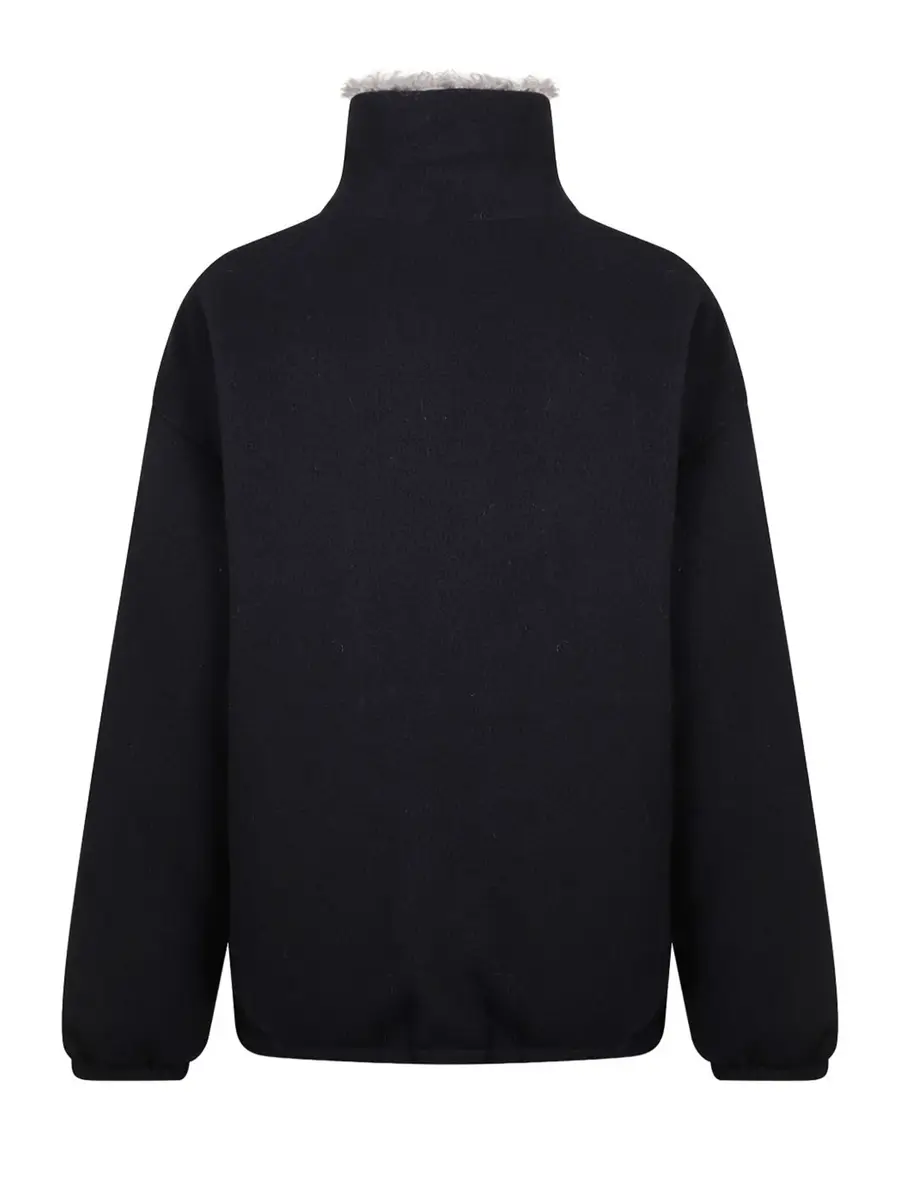 Miu Miu Fleece Zip-Up Jacket | Thumbnail 2