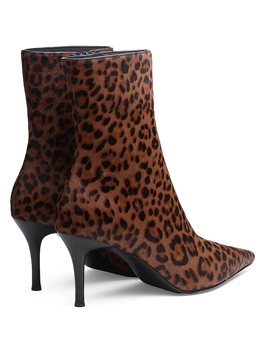 rag & bone Women's Mercer 74MM Leopard-Print Calf Hair Ankle Boots | Thumbnail 3 rag & bone Women's Mercer 74MM Leopard-Print Calf Hair Ankle Boots | Thumbnail 3