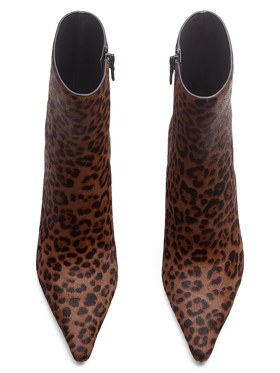 rag & bone Women's Mercer 74MM Leopard-Print Calf Hair Ankle Boots | Thumbnail 4 rag & bone Women's Mercer 74MM Leopard-Print Calf Hair Ankle Boots | Thumbnail 4