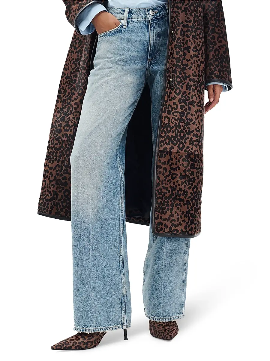 rag & bone Women's Mercer 74MM Leopard-Print Calf Hair Ankle Boots | Thumbnail 5 rag & bone Women's Mercer 74MM Leopard-Print Calf Hair Ankle Boots | Thumbnail 5