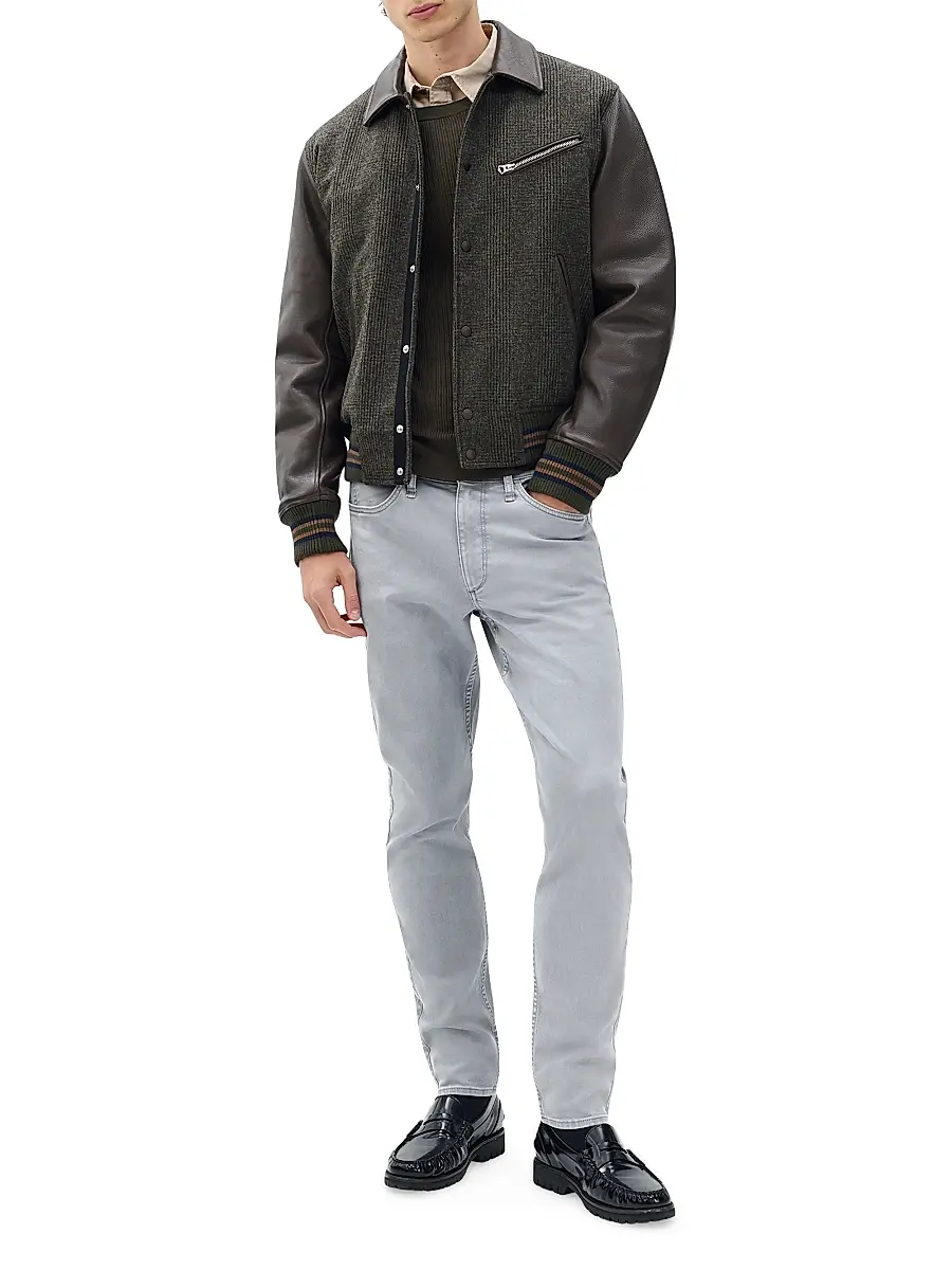 rag & bone Men's D-Fit 2 Aero Stretch Jeans | Thumbnail 2