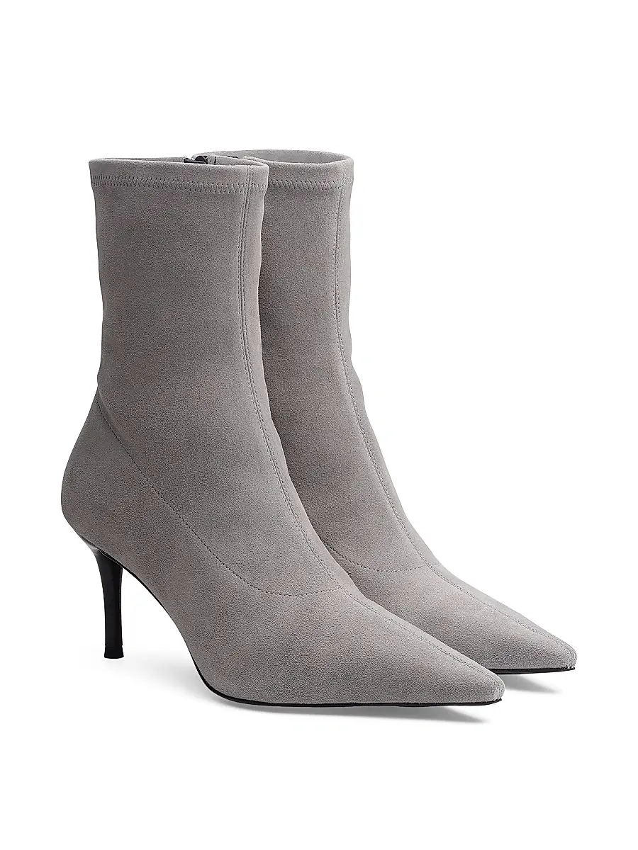 rag & bone Women's Mercer 75MM Suede Ankle Boots | Thumbnail 2 rag & bone Women's Mercer 75MM Suede Ankle Boots | Thumbnail 2