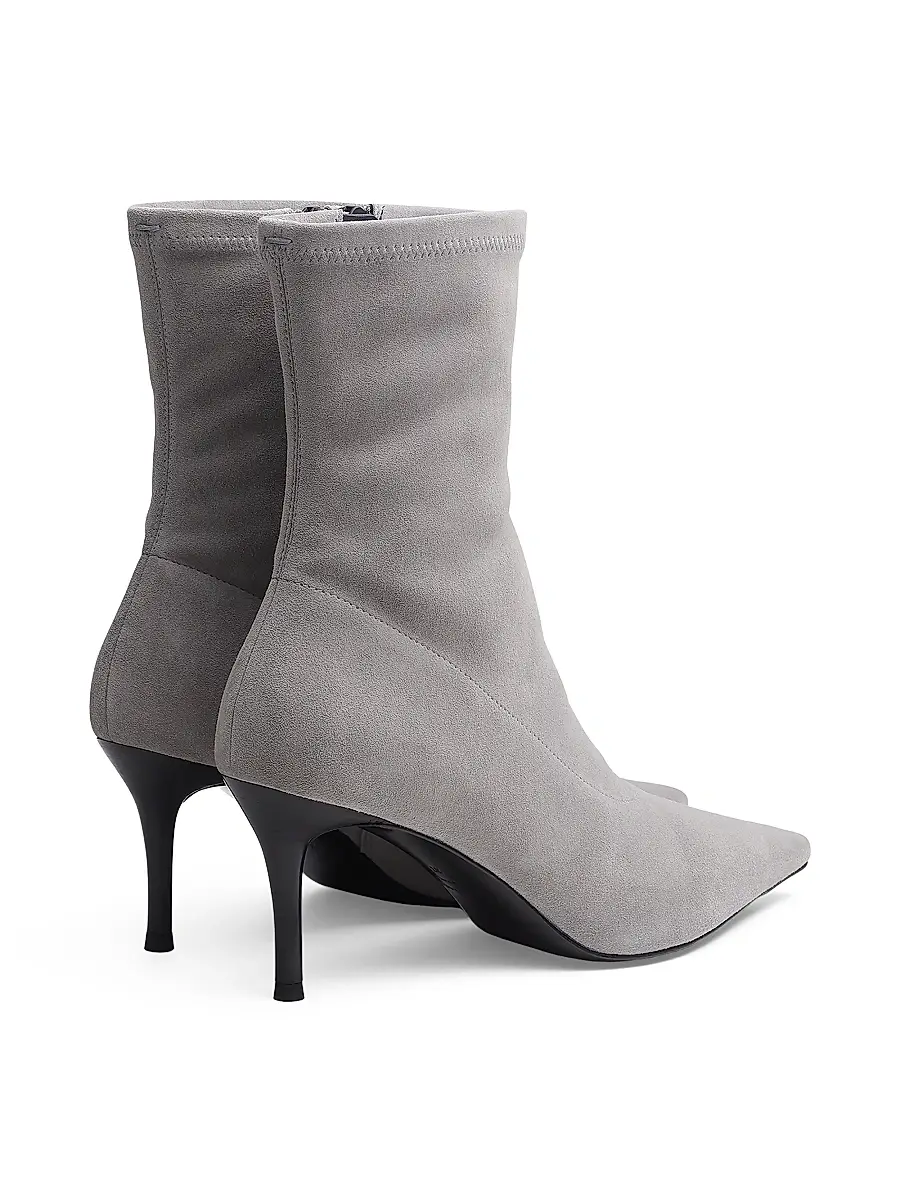 rag & bone Women's Mercer 75MM Suede Ankle Boots | Thumbnail 3 rag & bone Women's Mercer 75MM Suede Ankle Boots | Thumbnail 3