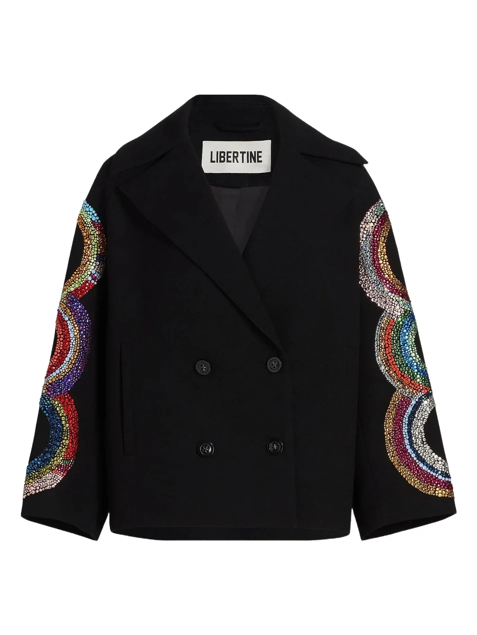 Women's Sonia Crystal-Embellished Deauville Jacket Women's Sonia Crystal-Embellished Deauville Jacket