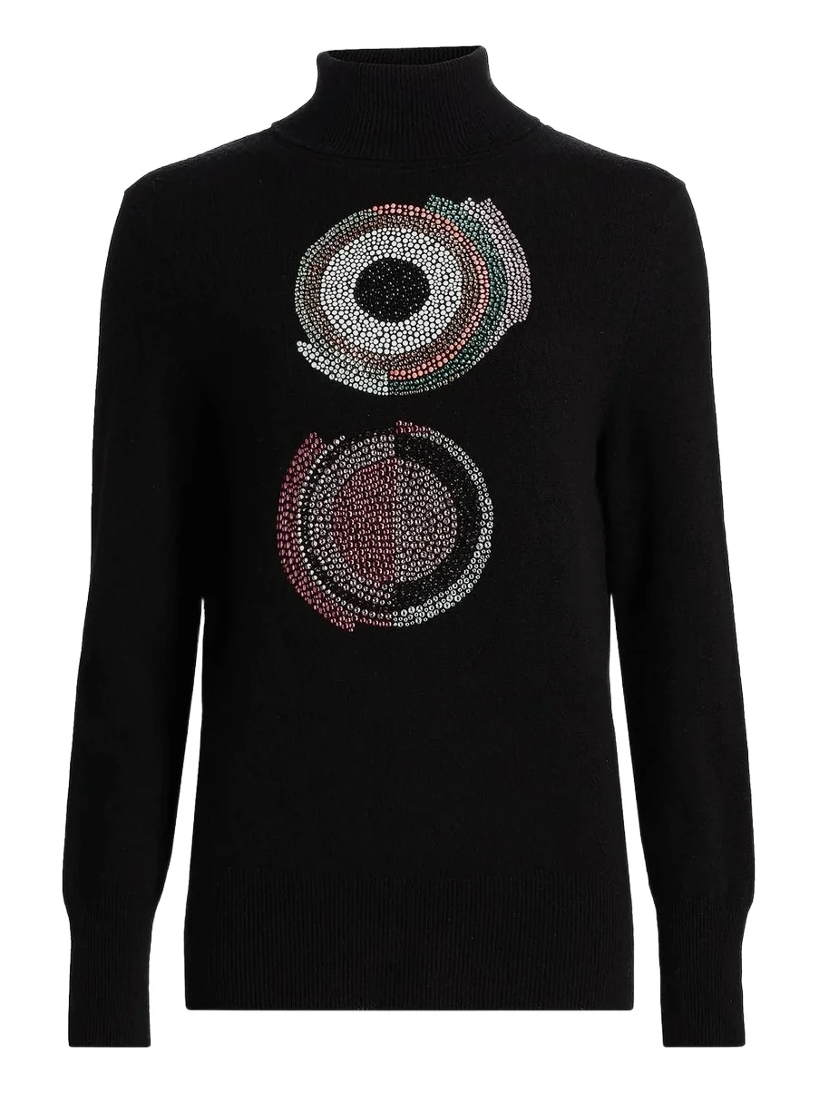 Women's Sonia Crystal-Embellished Cashmere Sweater Women's Sonia Crystal-Embellished Cashmere Sweater