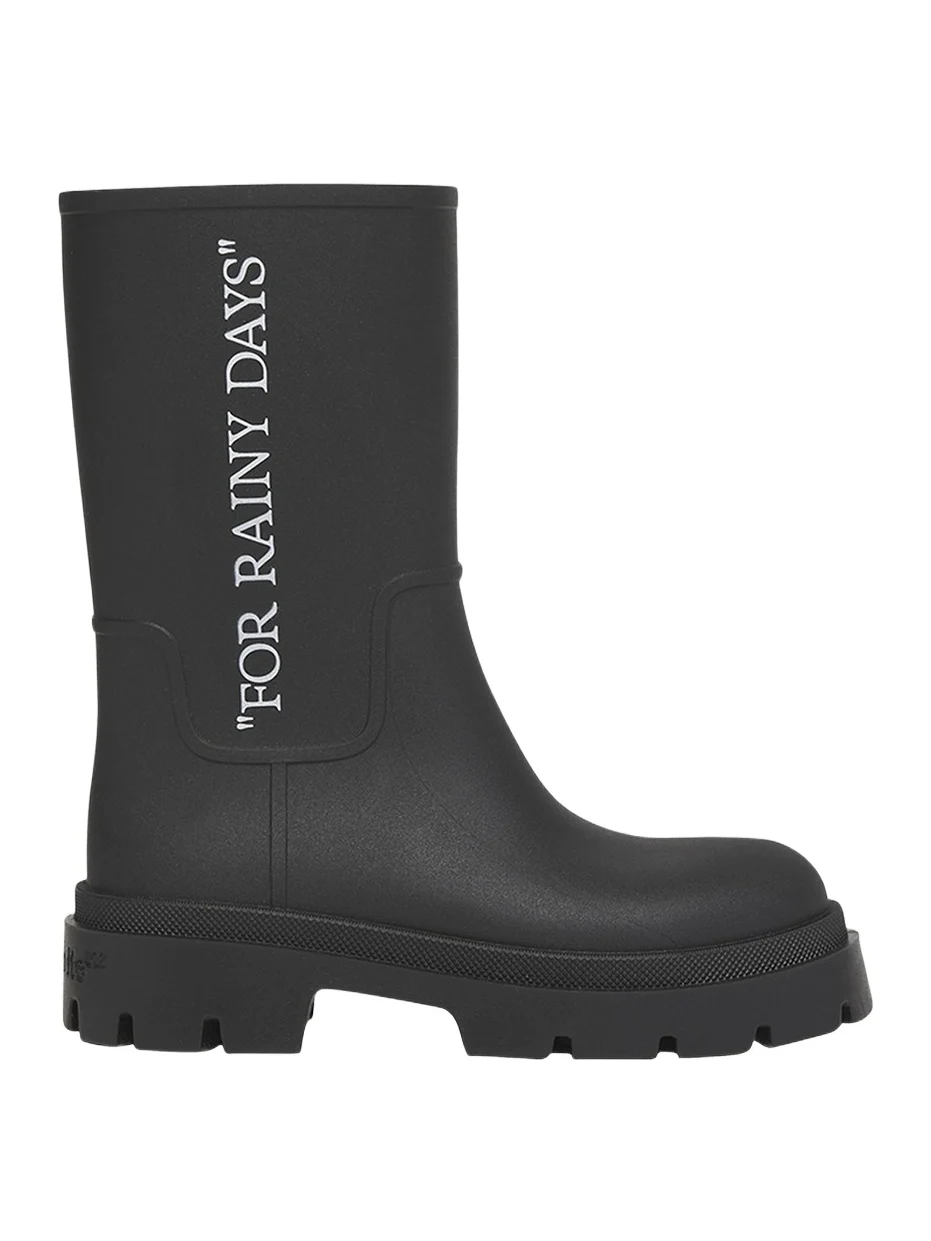 Off-White Women's Reboot Graphic Rain Boots