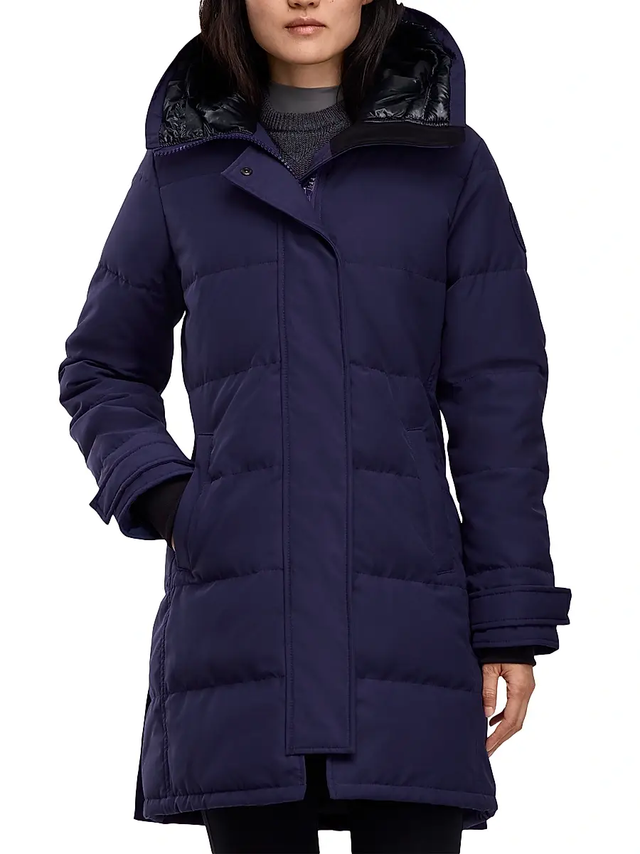 Canada Goose Women's Shelburne Hooded Down Parka - Future Dusk Crepuscule Futur | Thumbnail 3 Canada Goose Women's Shelburne Hooded Down Parka - Future Dusk Crepuscule Futur | Thumbnail 3