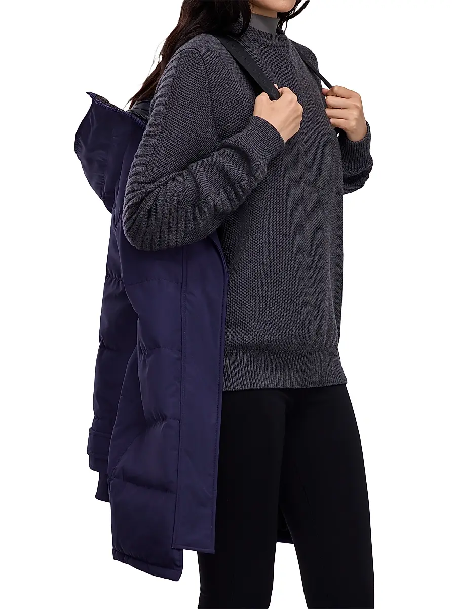 Canada Goose Women's Shelburne Hooded Down Parka - Future Dusk Crepuscule Futur | Thumbnail 7 Canada Goose Women's Shelburne Hooded Down Parka - Future Dusk Crepuscule Futur | Thumbnail 7