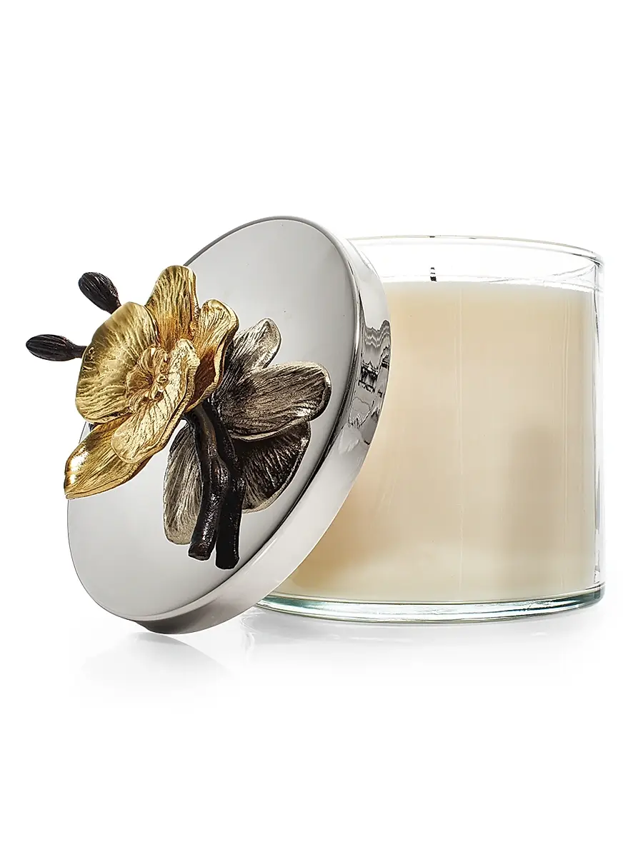 Michael Aram Gold Orchid Candle | Thumbnail 3 Michael Aram Gold Orchid Candle | Thumbnail 3