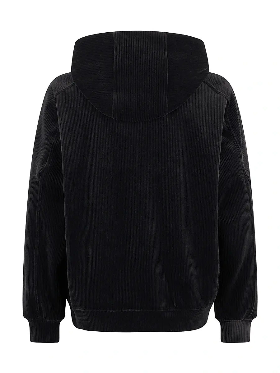 Moose Knuckles Men's Sportswear Preston Ribbed Hoodie | Thumbnail 3 Moose Knuckles Men's Sportswear Preston Ribbed Hoodie | Thumbnail 3