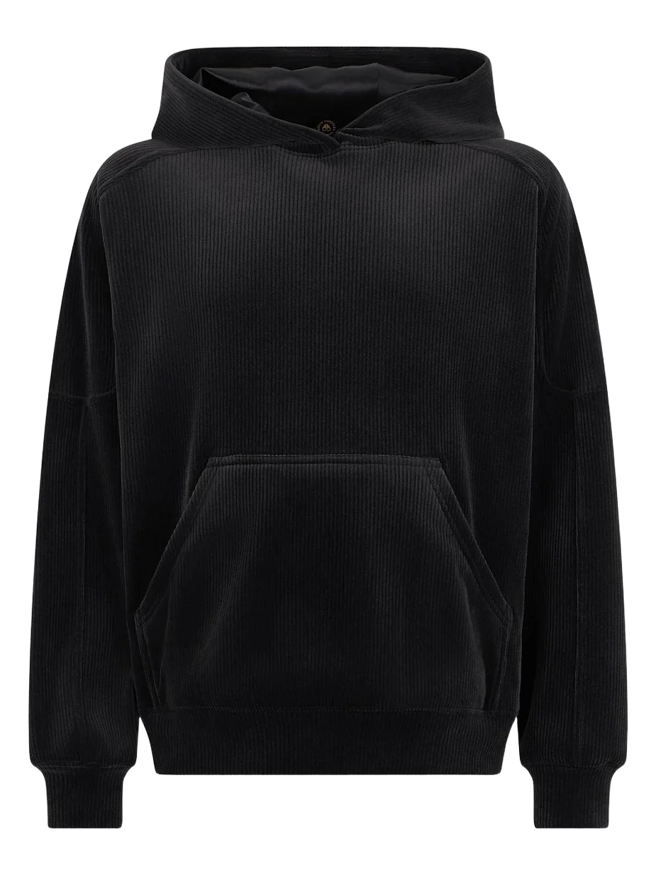 Moose Knuckles Men's Sportswear Preston Ribbed Hoodie