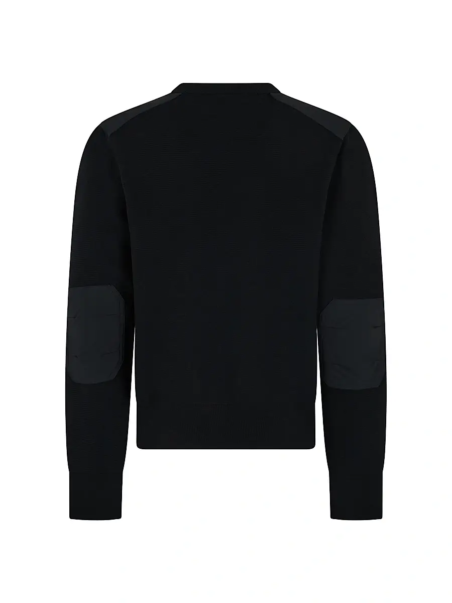 Moose Knuckles Men's Elowan Accented Sweater | Thumbnail 3 Moose Knuckles Men's Elowan Accented Sweater | Thumbnail 3