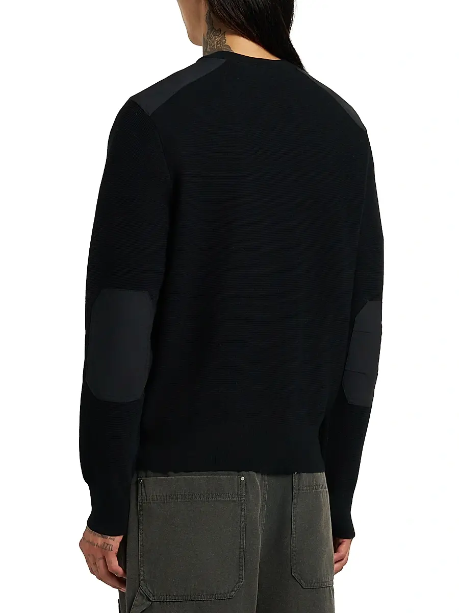 Moose Knuckles Men's Elowan Accented Sweater | Thumbnail 5 Moose Knuckles Men's Elowan Accented Sweater | Thumbnail 5