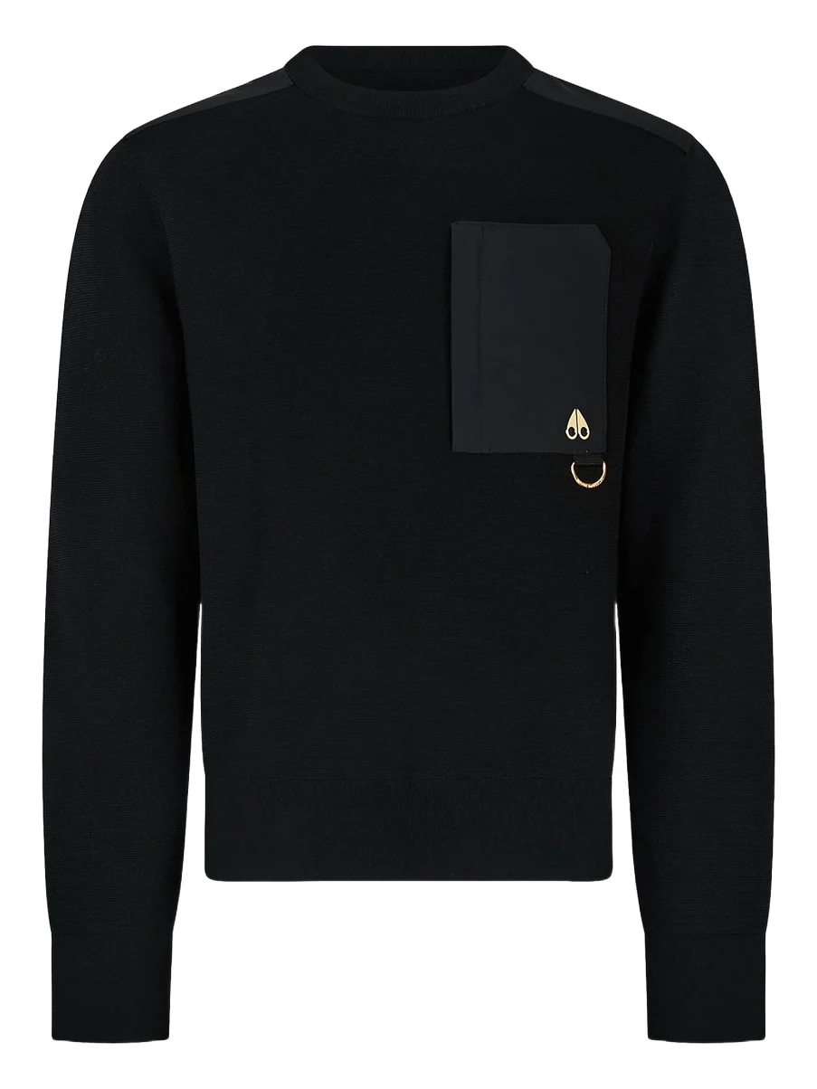 Moose Knuckles Men's Elowan Accented Sweater
