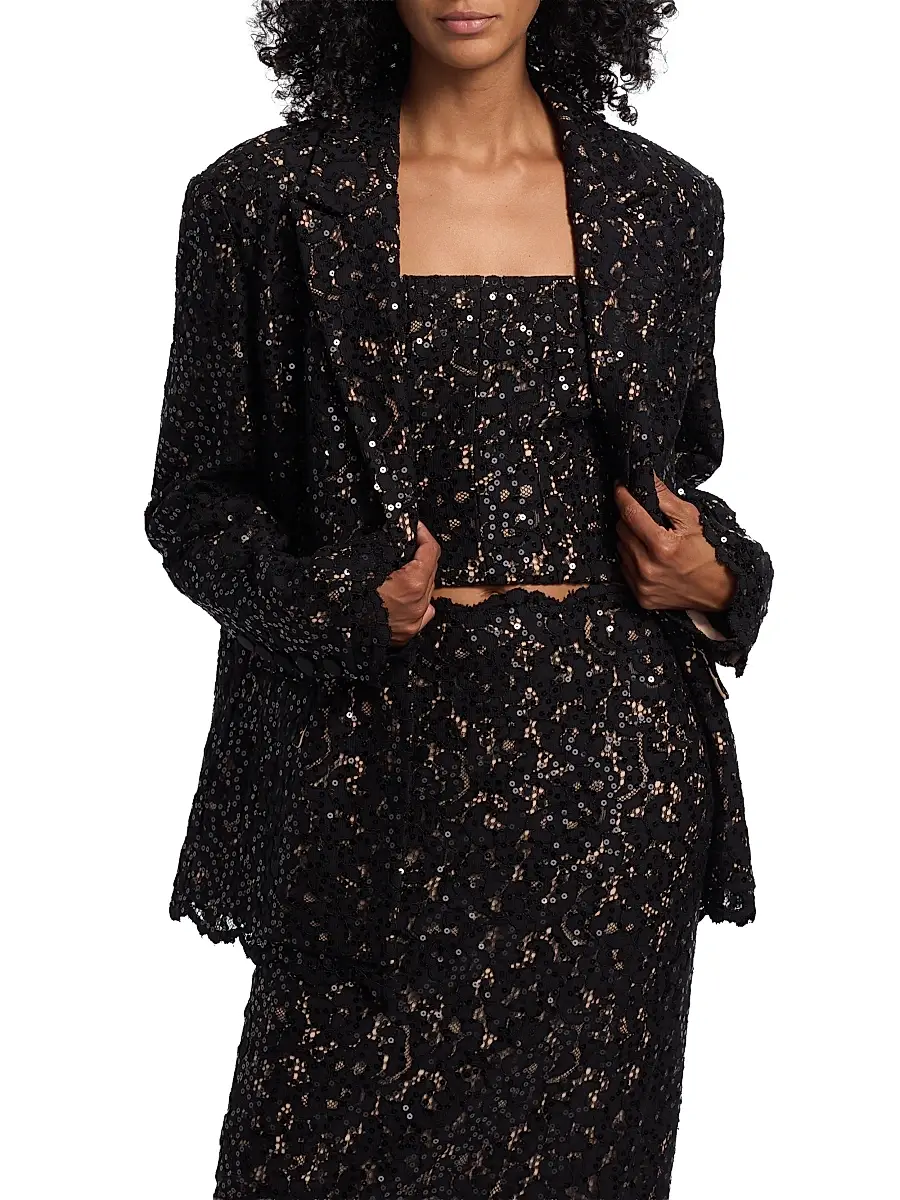 Toccin Women's Willa Boyfriend Blazer | Thumbnail 3 Toccin Women's Willa Boyfriend Blazer | Thumbnail 3