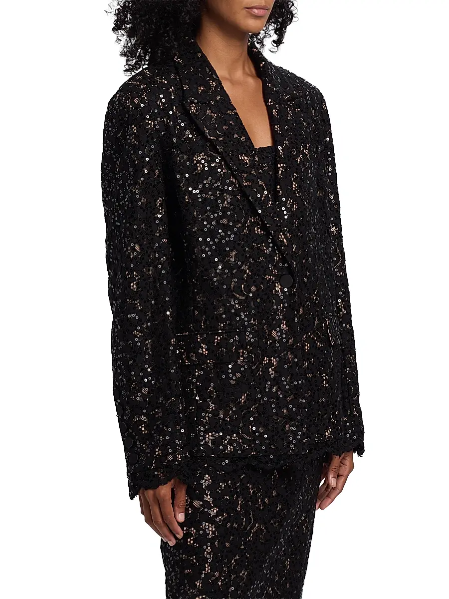 Toccin Women's Willa Boyfriend Blazer | Thumbnail 4 Toccin Women's Willa Boyfriend Blazer | Thumbnail 4