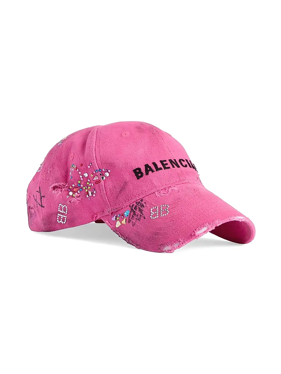 Balenciaga Men's Upcycled Cap | Thumbnail 2 Balenciaga Men's Upcycled Cap | Thumbnail 2