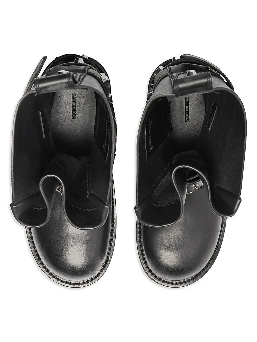 Balenciaga Men's Venom City Booties - Black | Thumbnail 5 Balenciaga Men's Venom City Booties - Black | Thumbnail 5
